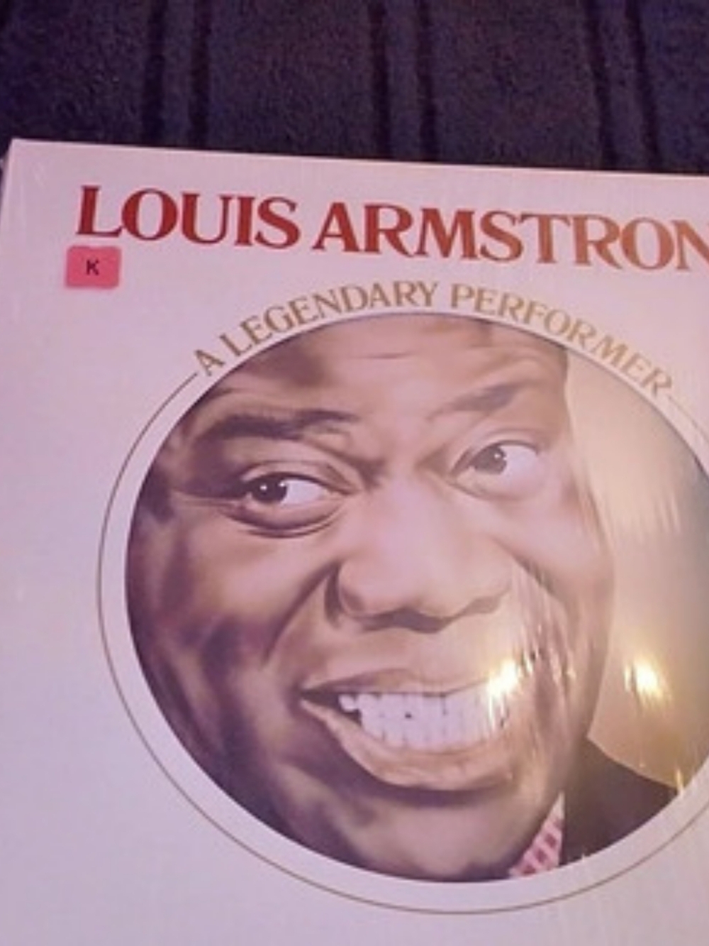 K-Tel Louis Armstrong: A Legendary Performer Vinyl Record Like New
